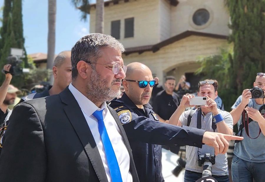 بن غفير في الطيبة : اعتقد أن الشرطة مع الشاباك سيصلون إلى القاتل